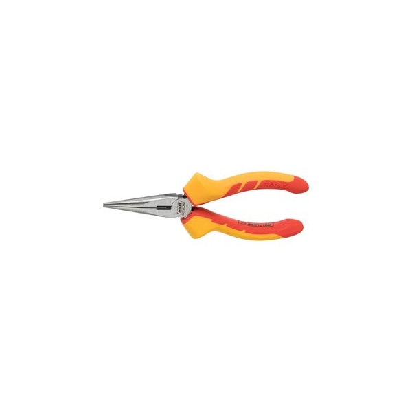 Holex Snipe-nose pliers- straight VDE insulated- Overall length: 160mm 713351 160 - main